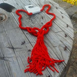 NWT Bead Necklace PERFECT FOR FALL!